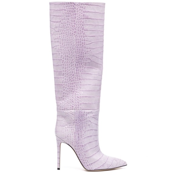 Paris Texas Shoes - Paris Texas Lavender Croc Boots size EU 40.5 / US 10.5